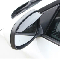 Universal flexible PVC auto parts rearview mirror rain cover 2 pieces for BMW 1 2 3 4 5 6 7 Series X1 X3 X4 X5 X6 325 328 F30