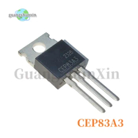 10PCS New CEP3205 CEP83A3 3205 83A3 TO-220 Field Effect MOS Tube N Channel Inverter Commonly Used in Electric Vehicles