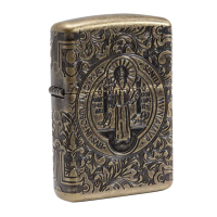 【Zippo】聖本-康斯坦丁-加厚版-防風打火機(美國防風打火機)