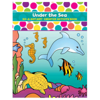 【美國Do A Dot Art!】點點筆專用創意畫冊：海洋生態(美國各大幼兒園指定繪畫用具)