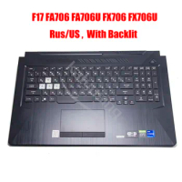 Rus US Keyboard for Asus TUF Gaming A17 FA706 FA706U F17 FX706 FX706U With Backlit