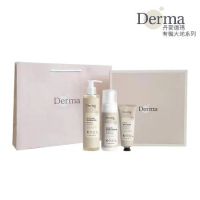 Derma 大地 Eco 蘆薈保濕禮盒(護手霜75ml+私密慕斯150ml+潔顏露200ml)