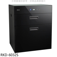 林內【RKD-6032S】嵌門式落地臭氧60公分烘碗機(全省安裝)