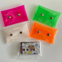 Dompet Plastik Transparan / Pouch / Tempat Uang / Dompet Kartu
