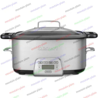 Stainless Steel/Black Cuisinart MSC-800 7-Quart 4-in-1 Cook Central Multicooker
