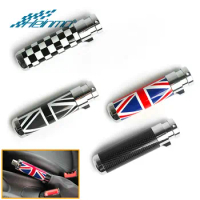 Car Styling handbrake cover decorative brake manual cylindrical grip accessories For MINI Cooper R50 R52 R53 R55 R56 R57 parts