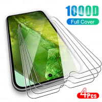 4Pcs Glass For Google Pixel 8a 5G Tempered Glass Screen Protector For Google Pixel 8A pixel8a A8 6.1" Full Cover Protective Film