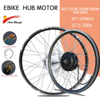 [BAFANG Hub Motor ] 250W-500W Electric Bike Conversion Kit 20-29Inch 700C 27'5 inch Brushless Hub Motor For eBIKE Conversion Kit