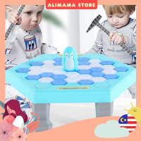 Large Size Penguin Icebreaker Game Portable Ice Cube Toy Puzzle Family Table Save Penguins Knock Ice