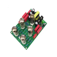 HiFi 6N2+6N3 Stereo Audio Power Preamp Board DC Electronic Tube Buffer For DAC Amplifier DC12V