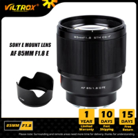 Viltrox 85mm F1.8 Mark II Sony lens Auto Focus Full Frame Fixed focus Lens for Sony Lens E Mount a7III a7SII Camera Lens Mark II