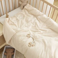 內地直送 - 新生嬰兒被子純棉寶寶秋冬加厚小被子幼稚園兒童四季通用午睡蓋被