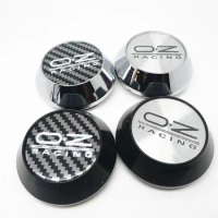 4pcs 65mm For OZ RACING Wheel Center Hub Cap Covers Car Styling Emblem Badge Logo Rims Cover 45mm Stickers Accessories
