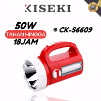 Kiseki Senter CK-S6609 Senter Tangan Jumbo 50Watt Emergency Led Light Super Bright Putih