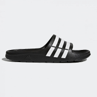 【adidas 愛迪達】拖鞋 男鞋 女鞋 運動 DURAMO SLIDE 黑 G15890