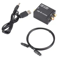 Digital to Analog Optical Fiber DAC Audio Converter DAC Audio Adapter Bluetooth Digital To Analog Digital To Analog Converter