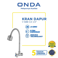 Murah Onda Kran Dapur Cuci Piring Angsa Tembok Fleksibel V 688 Ca 1/2