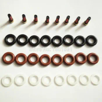 wholesale 8set Fuel injector repair kit filters orings caps for Mercedes g500 engine m113 112 0280156153 0280155744 0280156014