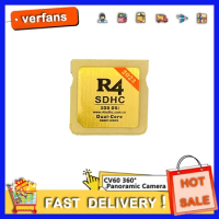 High Speed R4 Game Card for NDS NDSi 2DS 3DS - Supports Multiple Nintendo Game Consoles- Contains 100+ Games