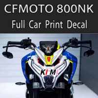 FOR CFMOTO 800NK full car engraving car clothing protection film stickers decals pull flower fuel tank stickers modification