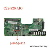 For Acer Aspire C22-820 AIO Motherboard With J4105 J4125 CPU Mainboard 100% Tested Fast Ship