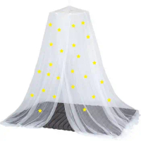 Bed Canopy Glowing Stars Lightweight Dreamy Mosquito Net Isolate For All Cots Home Single Beds Double Beds
