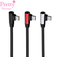 90 Degree Elbow Type-c Cables 20V 3A 60W PD Fast Charging Type C To Type C Male to Male USB Type-C Devices 0.2m 0.5m 1m 2m