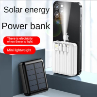 Solar Power Bank 80000mAh Portable Mini Power Bank For iPhone Xiaomi Powerbank External Spare Battery Portable Charger Powerbank