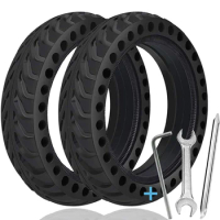 Honeycomb Solid Tire Replacement for Xiaomi M365 Scooter Gotrax Gxl/Gotrax XR, 8.5 Inches Electric Scooter Solid