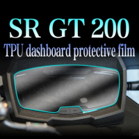 For Aprilia SR GT 200 125 2022 motorcycle transparent TPU hydraulic solidification instrument film rearview mirror film la