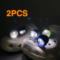 2Buah Lampu Led Untuk Sepatu Crocs Sepatu Lampu Sepatu Tahan Air Anak-Anak Aksesori Pencahayaan Olah