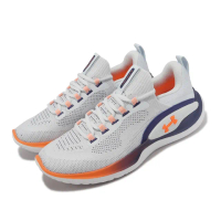 【UNDER ARMOUR】訓練鞋 Flow Dynamic 男鞋 灰 藍 橘 輕量 零橡膠 重訓 健身 運動鞋 UA(3026106101)