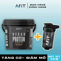 Vegan Protein Muscle Gaining and Fat Loss Milk -Afit Nutrition 1 kg + Gift