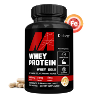 Didacat Allergen-Free Capsules, Containing 5000 MG Of whey Protein (30/60/120 Vegetarian Capsules)