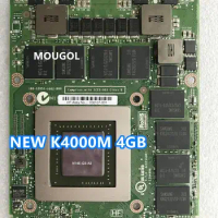 NEW K4000M K4000 Video VGA Graphic Card 4G N14E-Q3-A2 05DGTT 5DGTT For DELL M6700 M6800 M6600 HP 8770W 8760W Test 100%
