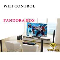 1300 3D Games Pandora Box 6 Wireless Version WiFi Smart Game Console Connection Arcade Game Console Double Rocker Claw Machine