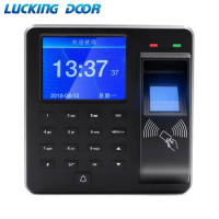 M10 Biometric Fingerprint Access Control Intercom Machine Digital Electric RFID Access System For Door Lock Keys Tags