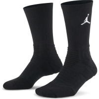 【NIKE 耐吉】襪子 中筒襪 運動襪 籃球襪 喬丹 1雙組 U J FLIGHT CREW 黑 SX5854-010