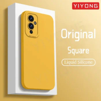 One Plus 9 Case YIYONG Original Soft Liquid Silicone Cover For OnePlus 9 10 Pro 9R 9RT 10R 11 11R OnePlus9 OnePlus10 Pro Cases