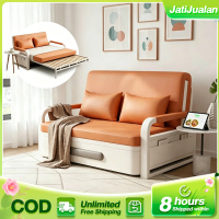 JAT8-2 in 1 sofa bed pull out sofa bed studio condo dorm sofa bed minimalist sofa bed easy clean fab
