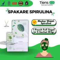 TIENS Spakare Spirulina Mask | Masker Wajah Spirulina | BPOM