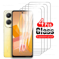 Hot40 Pro Glass 4PCS Protective Glass Screen Protector For Infinix Hot 40 Pro 40i 40Pro 4G Tempered Glass Hot40i Hot40 Hot40pro