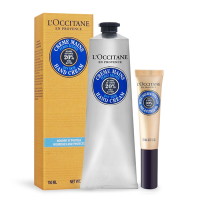 L OCCITANE 歐舒丹 乳油木手部修護組[指緣修護油+護手霜]