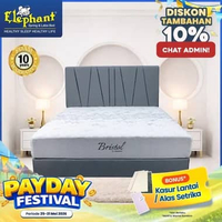 Springbed Orthopedic Elephant tipe Bristol / Tanpa Per 180 x 200 Oscar Abu