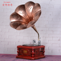 精緻生活-古董留聲機黑膠唱片機模型 店面酒吧櫥窗復古裝飾品擺件十天預購+現貨