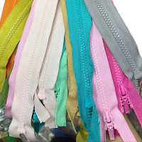 Dây kéo áo khoác răng phao số 5 dài từ 40cm, 50cm, 60cm, 70cm, giá bán 1 sợi dây kéo