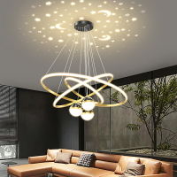 客廳燈LED吊燈大氣設計師后現代餐廳燈具2022新款滿天星臥室吊燈