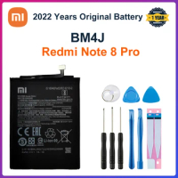 2021 Years 100% Original 4500mAh BM4J Battery For Xiaomi Redmi Note 8 Pro Note8 Pro Genuine Replacement Phone Battery Free Tools