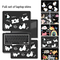 DIY Illustrated Puppy Laptop Skin Stickers Creative stickers 13"14"15"17"Sticker Decorate Decal for Macbook/HP/Acer/Asus/Lenovo