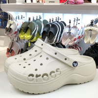 ۩รองเท้า crocs แท้ crocs classic platform BAYA clog รองเท้าเสริมส้นผู้หญิง รองเท้าไปทะเล